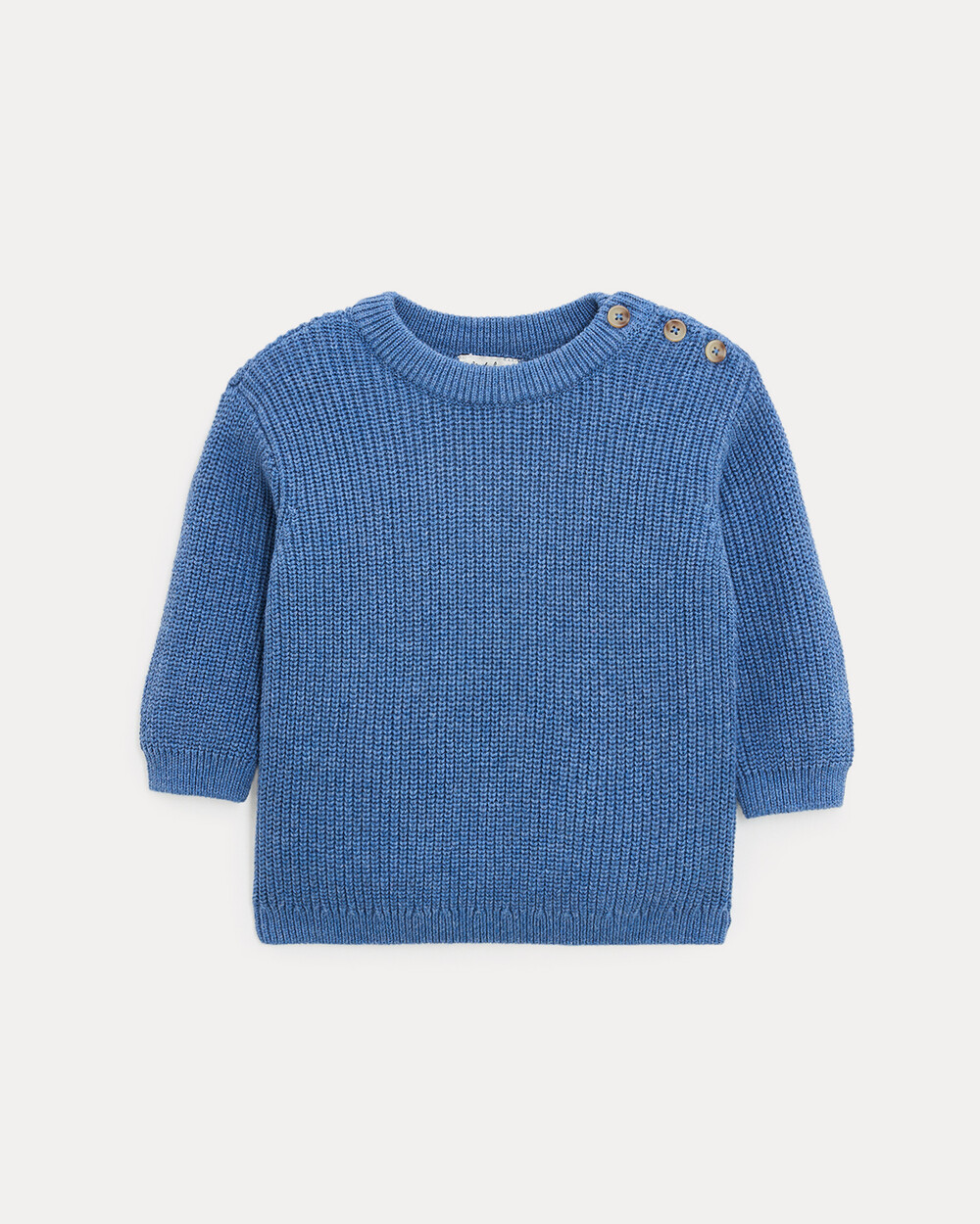 Willie fancy knit jumper Natural blue colour Natalys