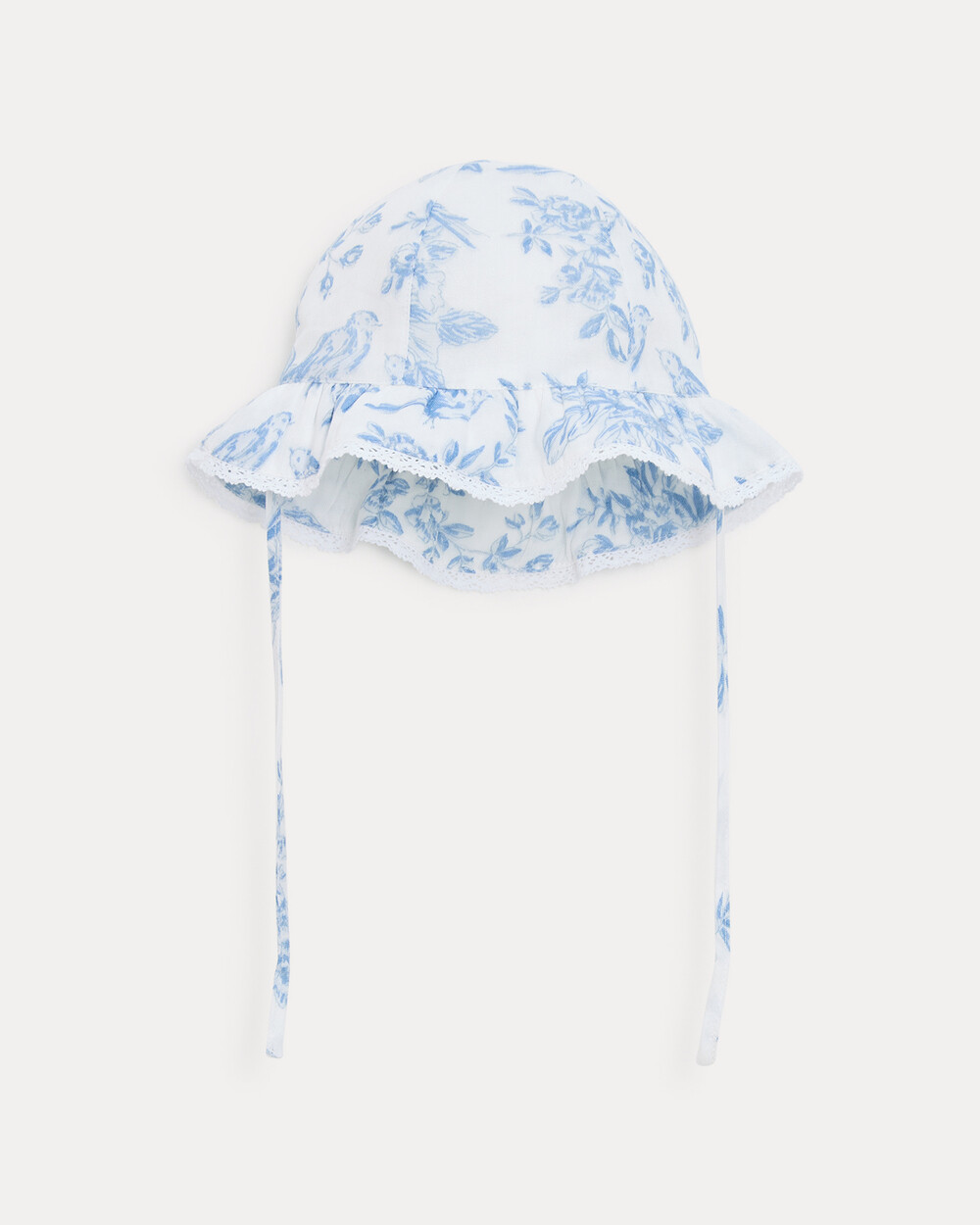 Lison cotton gauze hat Porcelain print  Natalys