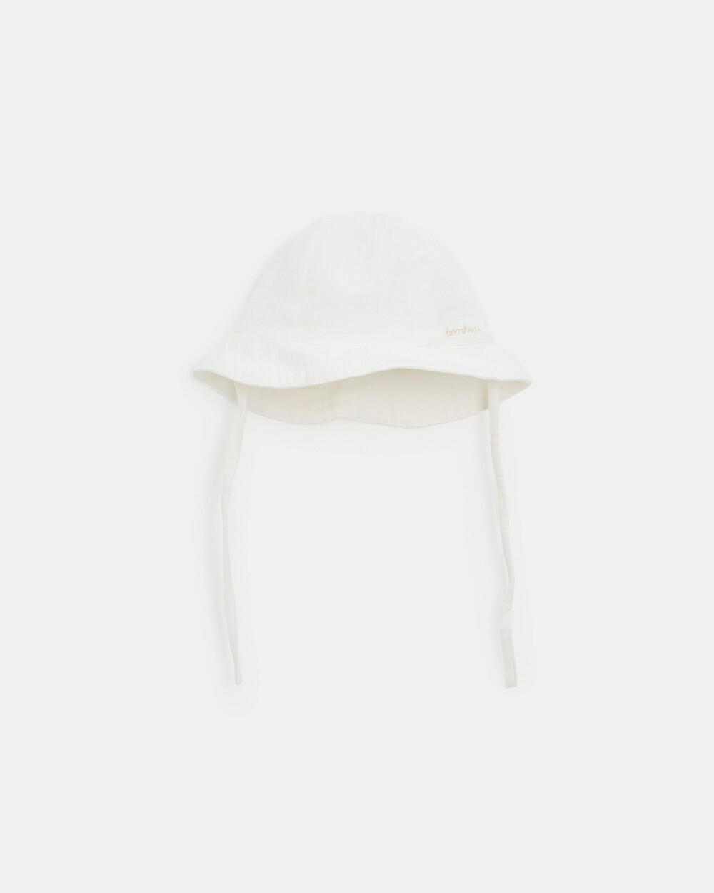 Mahault cotton gauze hat Off-white colour  Natalys
