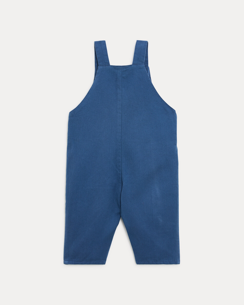 Valentin long twill overalls Natural blue colour  Natalys