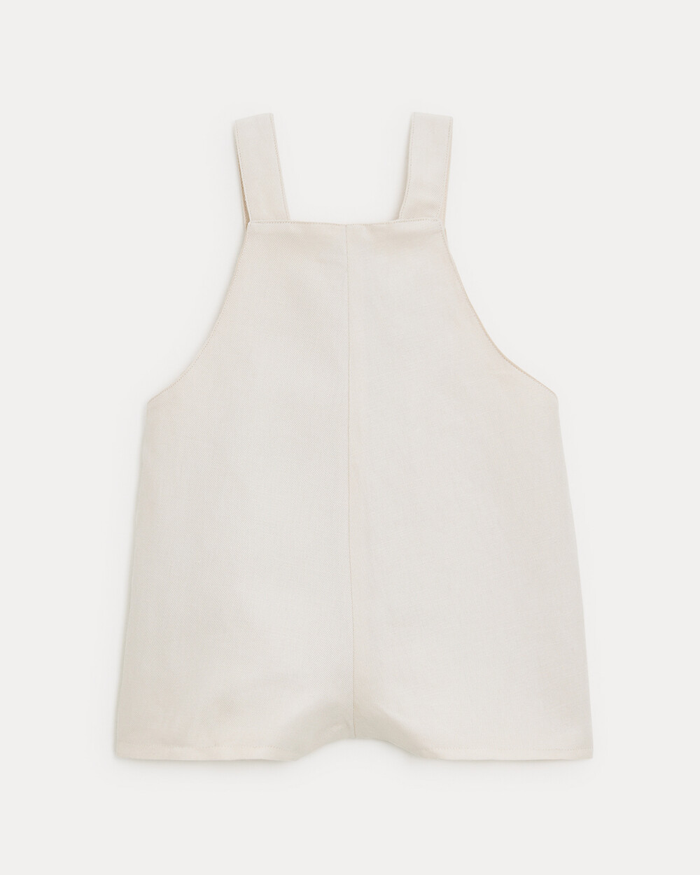 Edgar short twill dungarees Beige colour  Natalys