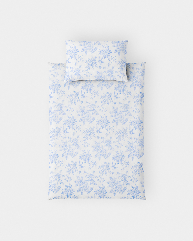 Colette bed linen set Porcelain print  Natalys