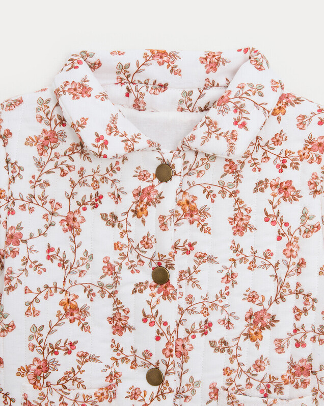 Janice quilted jacket Arabesque print  Natalys