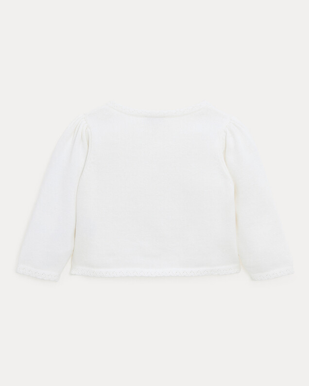 Victoire fancy cardigan Off-white colour  Natalys