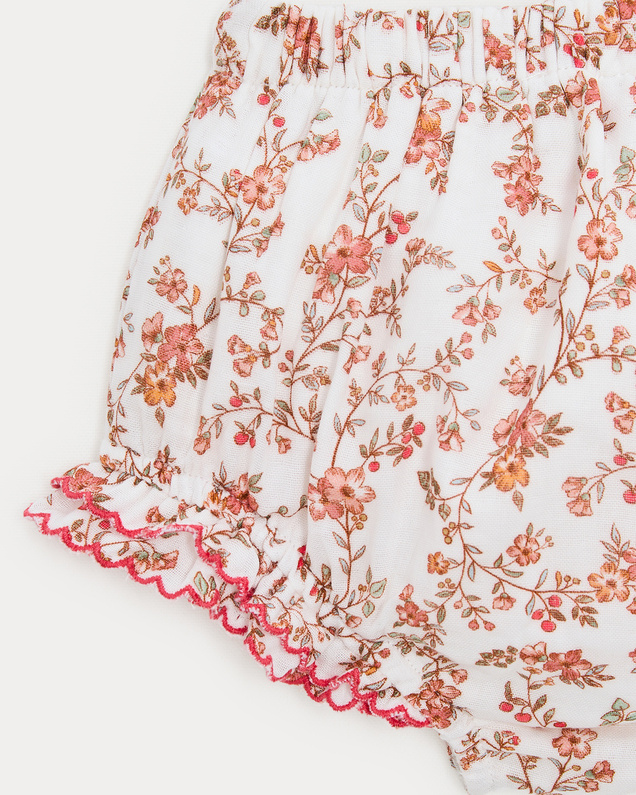 Zelie cotton gauze bloomer Arabesque print  Natalys
