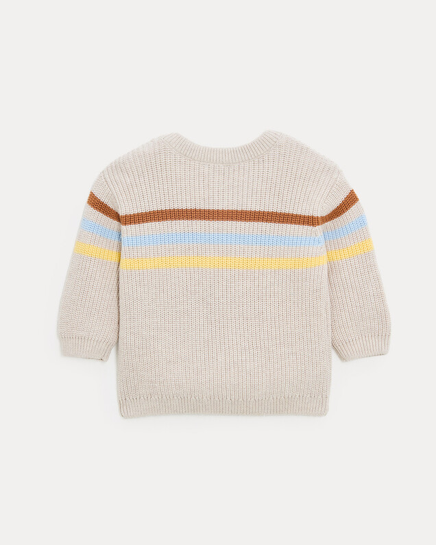 Willie fancy knit jumper Beige colour  Natalys