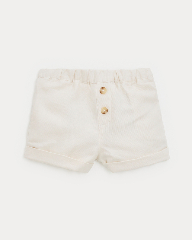 Noe twill shorts Beige colour  Natalys