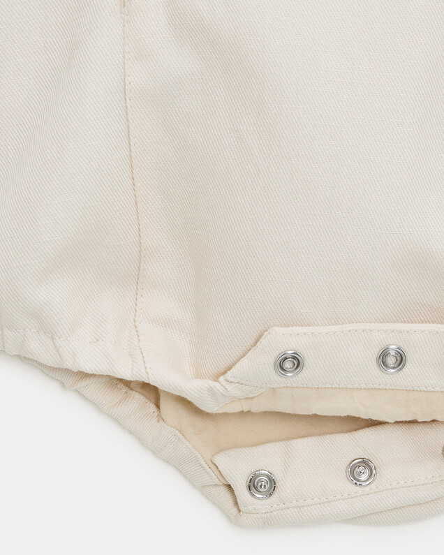 Honore twill romper Beige colour  Natalys