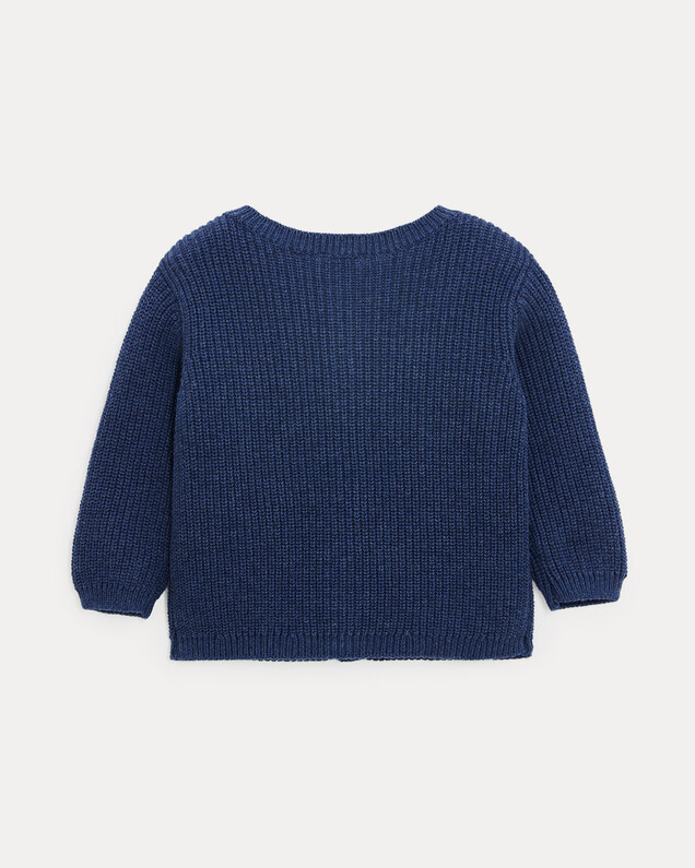 James fancy knit cardigan Natural blue colour  Natalys