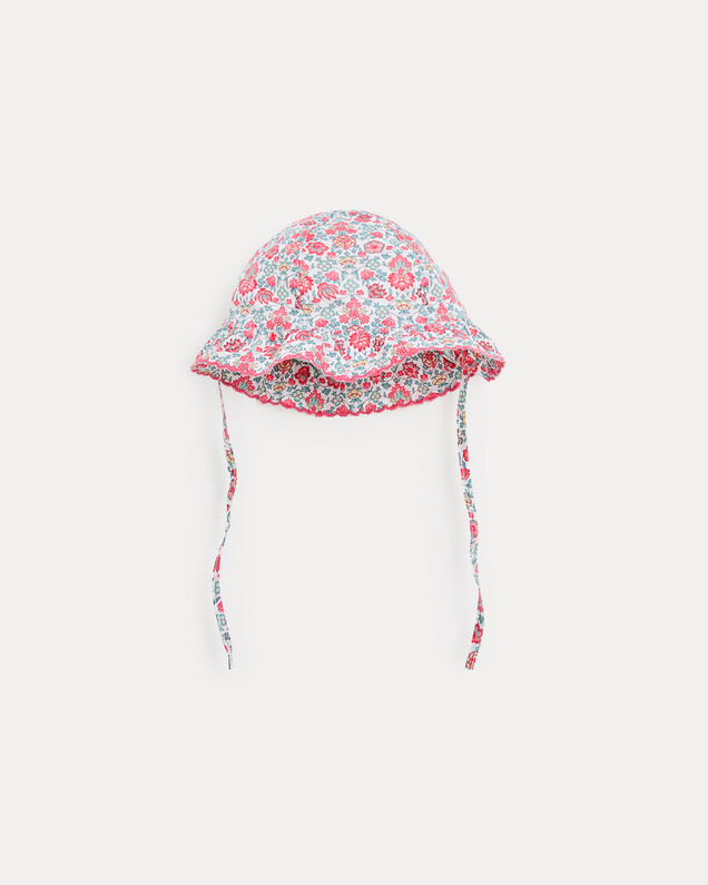 Lison cotton voile hat Liberty fabric  Natalys
