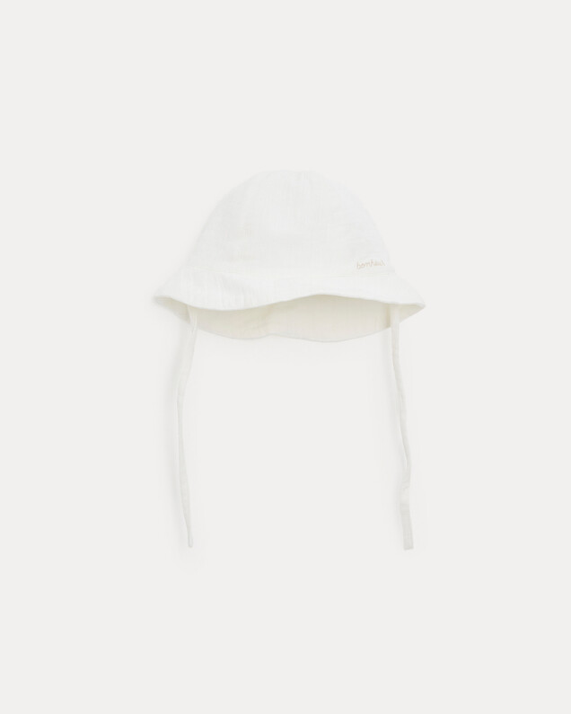 Mahault cotton gauze hat Off-white colour  Natalys