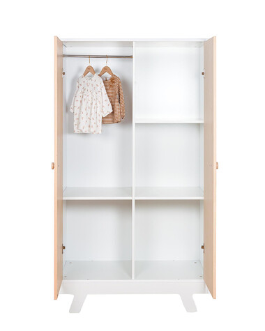 Lubin wardrobe Wood colour  Natalys