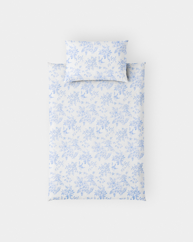 Colette bed linen set Porcelain print  Natalys