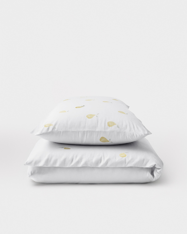 Colette bed linen set Pear print  Natalys