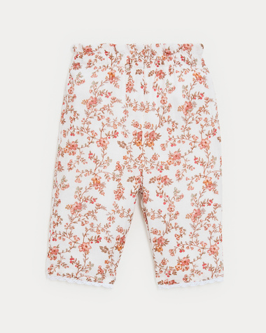Paula cotton gauze trousers Arabesque print  Natalys