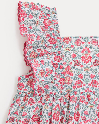 Eglantine sleeveless dress Liberty fabric  Natalys