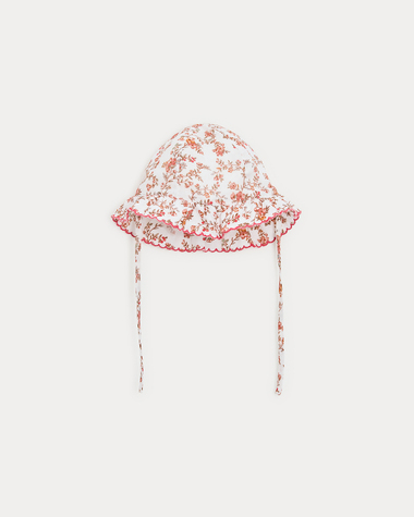 Lison cotton gauze hat Arabesque print  Natalys