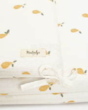 Leandre bumper pad Pear print  Natalys