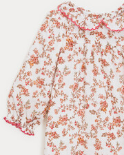 Augustine long jumpsuit in cotton gauze Arabesque print Natalys