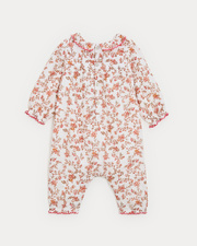 Augustine long jumpsuit in cotton gauze Arabesque print Natalys