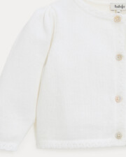 Victoire fancy cardigan Off-white colour  Natalys
