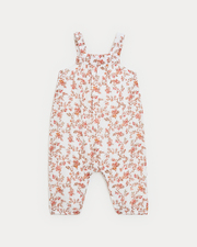 Phillipine long jumpsuit with straps Arabesque print Natalys