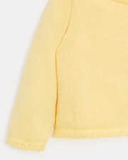 Victoire fancy cardigan Yellow colour Natalys
