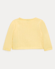 Victoire fancy cardigan Yellow colour Natalys