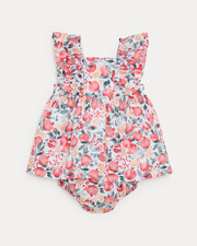 Eglantine sleeveless dress Pomegranate print  Natalys
