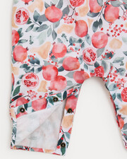 Phillipine long jumpsuit with straps Pomegranate print  Natalys