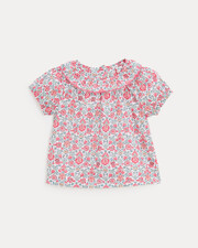 Thelma short-sleeved blouse Liberty fabric Natalys