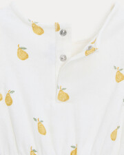 Albertine terry romper Pear print Natalys