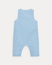 Marceau long chambray jumpsuit Light blue colour  Natalys