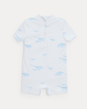 Marcel UV protection swimsuit Whale print  Natalys