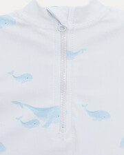 Marcel UV protection swimsuit Whale print  Natalys