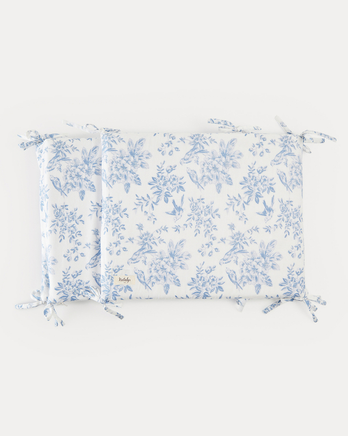 Leandre bumper pad Porcelain print  Natalys