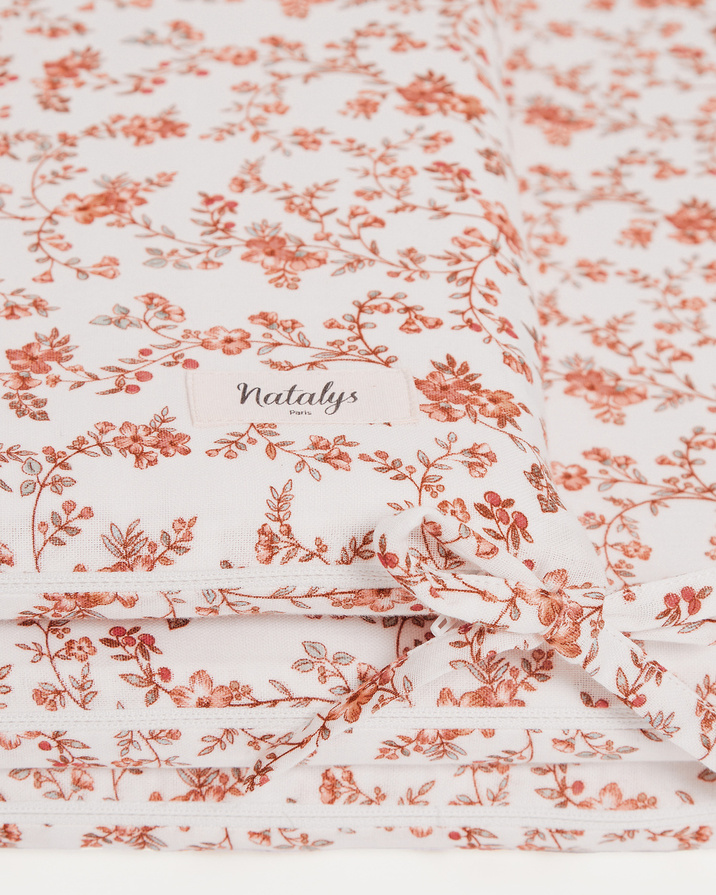 Leandre bumper pad Arabesque print  Natalys
