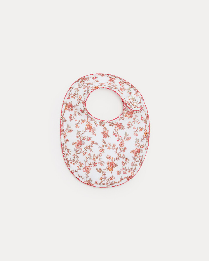 Eugene adjustable bib Arabesque print  Natalys