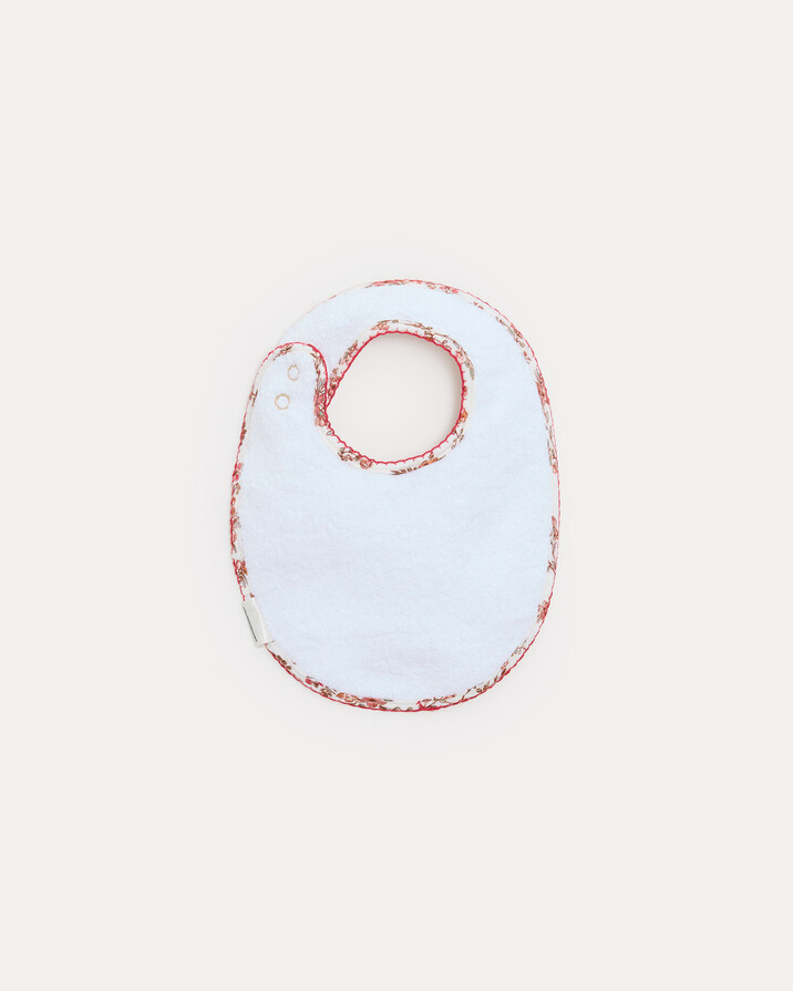 Eugene adjustable bib Arabesque print  Natalys