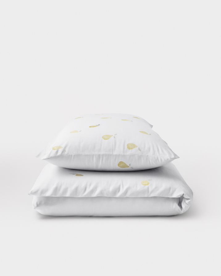 Colette bed linen set Pear print  Natalys