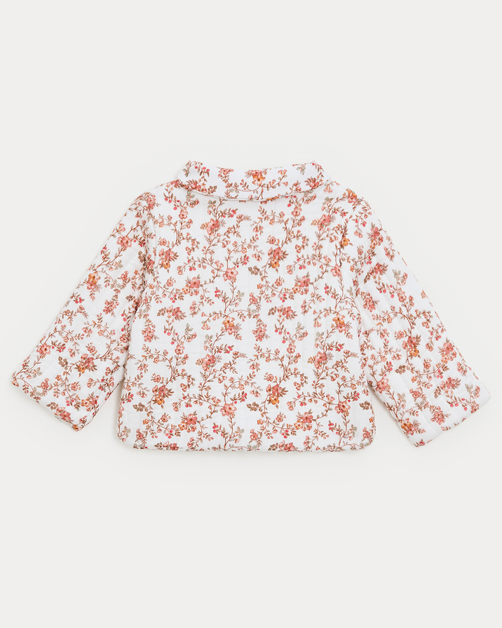 Janice quilted jacket Arabesque print Natalys