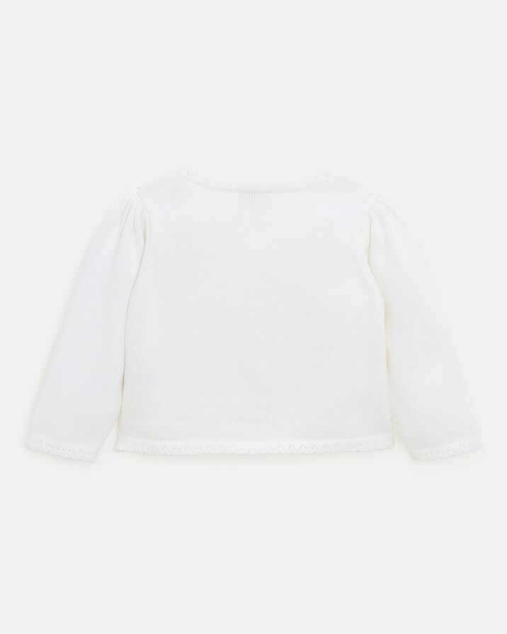 Victoire fancy cardigan Off-white colour  Natalys
