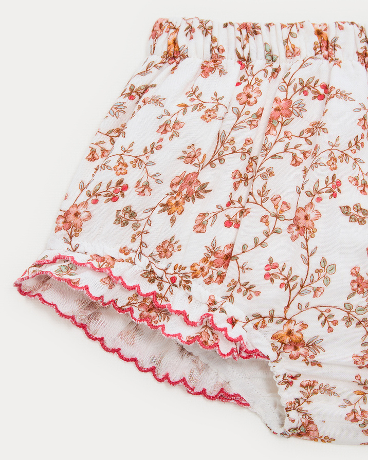 Zelie cotton gauze bloomer Arabesque print Natalys