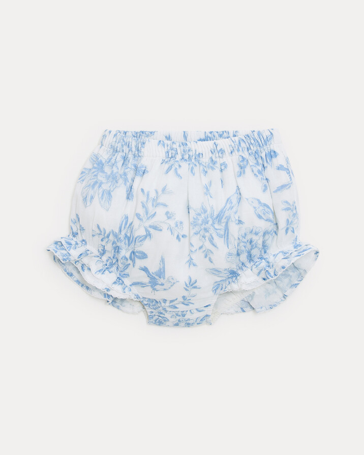 Zelie cotton gauze bloomer Porcelain print Natalys