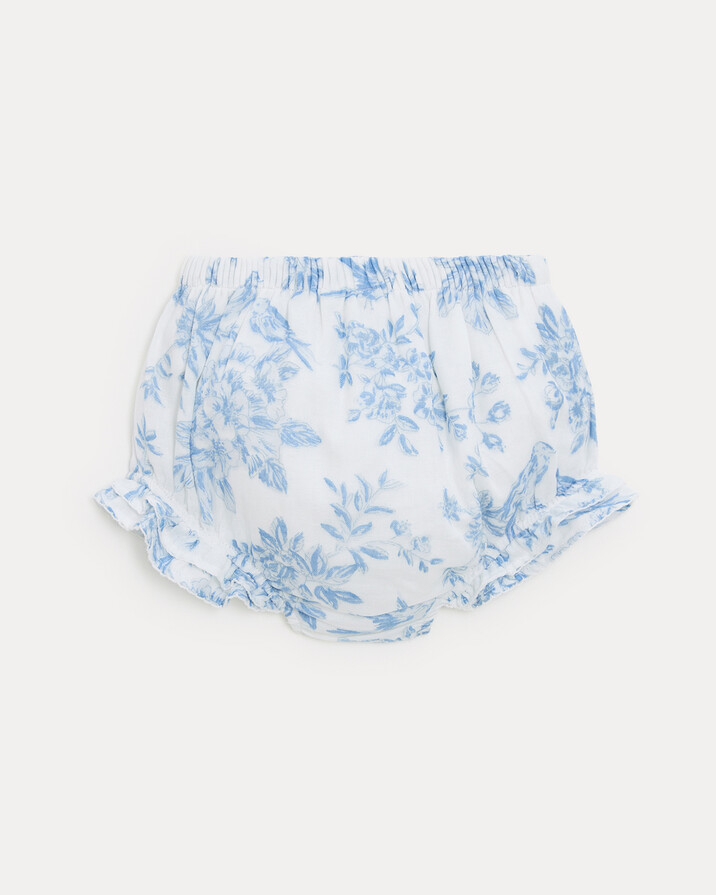 Zelie cotton gauze bloomer Porcelain print Natalys