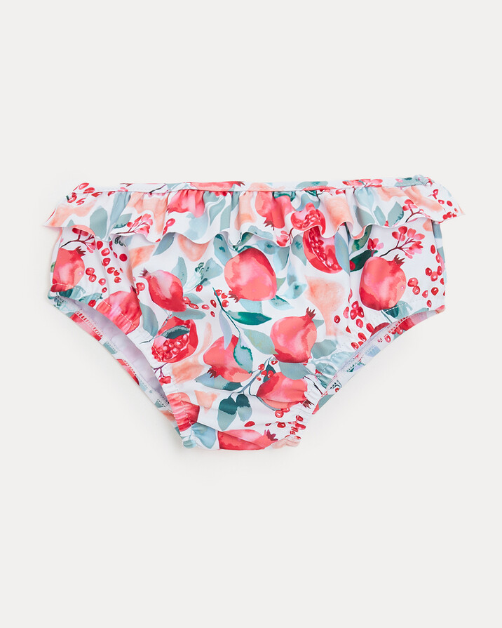 Pia UV protection swimwear Pomegranate print  Natalys