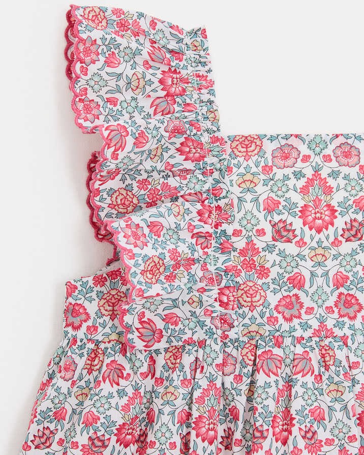 Eglantine sleeveless dress Liberty fabric  Natalys