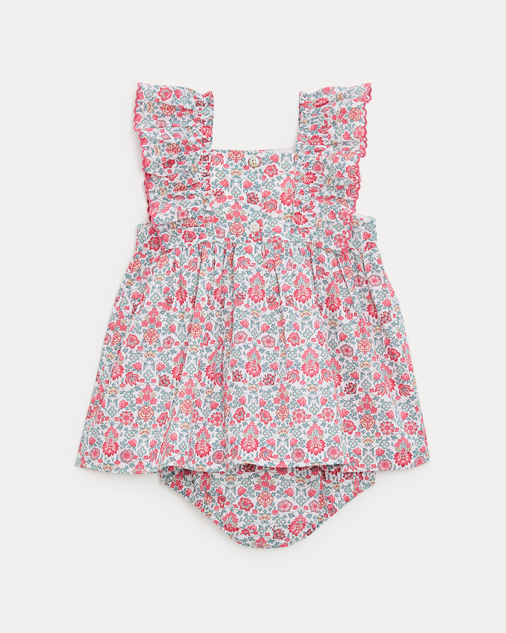 Eglantine sleeveless dress Liberty fabric  Natalys