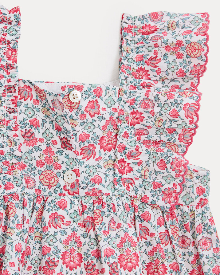 Eglantine sleeveless dress Liberty fabric  Natalys