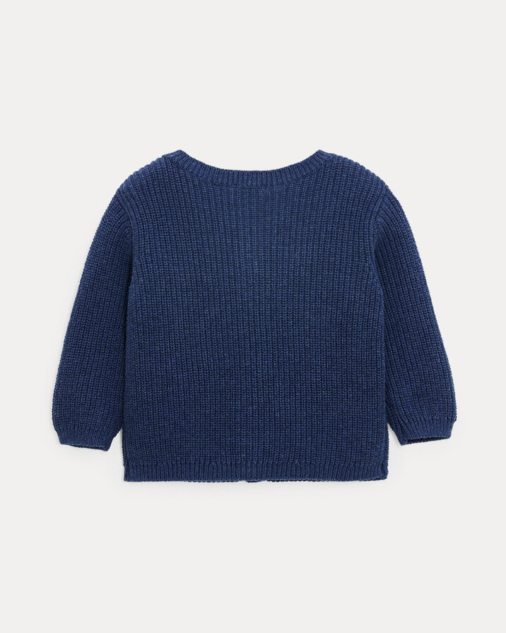 James fancy knit cardigan Natural blue colour  Natalys